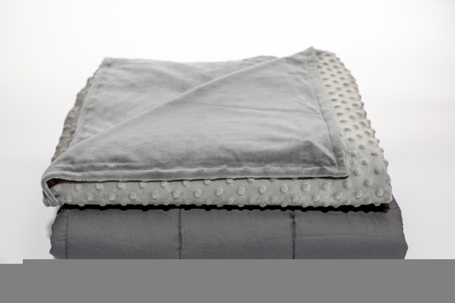 NEW Quility Premium Weighted Blanket Cotton Cover, 60"x80", 20lb - photo 2