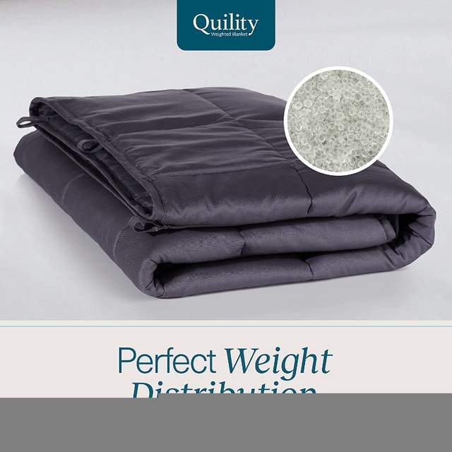 NEW Quility Premium Weighted Blanket Cotton Cover, 60"x80", 20lb - photo 4