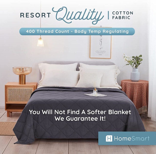 HomeSmart Weighted Blanket King Size 13.3lbs