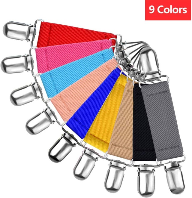 NEW Winter Elastic Mitten/Glove Clips - Variety of Colours - photo 2