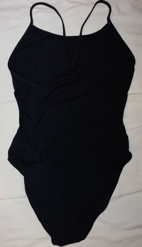 NEW TYR Sport Women's Solid Black Diamondback Swimsuit XXL (38) - photo 4