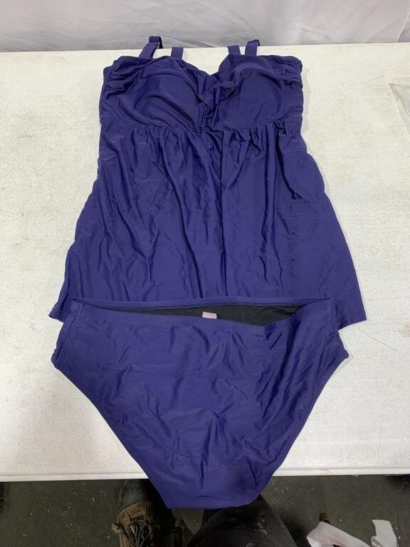 NEW Blue XL Women's Tankini Swimsuit - photo 4