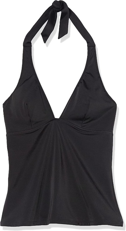 NEW XXL Black Amazon Essentials Tankini Swim Top - photo 4