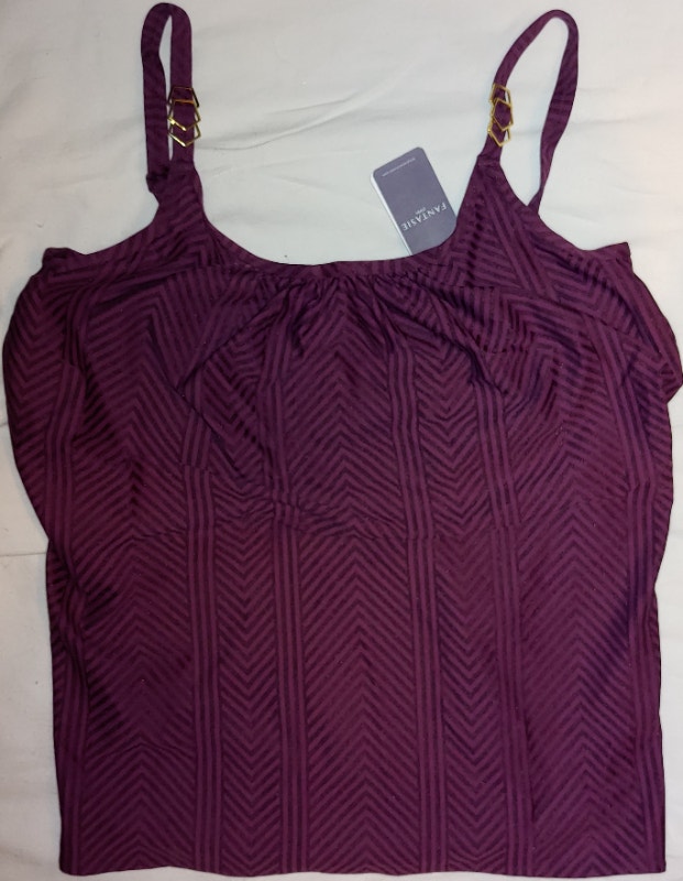 NEW 38H/38K US Vino Fantasie Long Island Underwire Tankini Top - photo 3