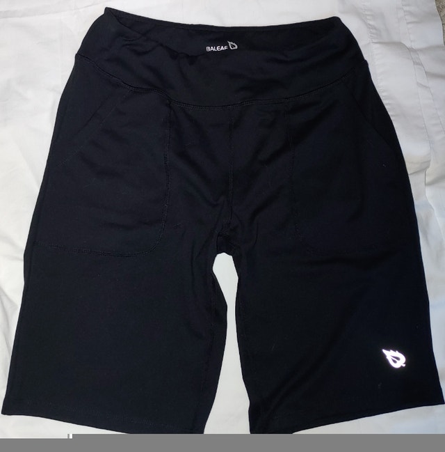 BALEAF Women's Black Athletic Bermuda Shorts - New - photo 5