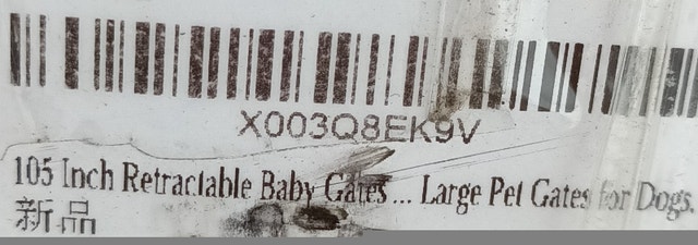 New Replacement 105" Retractable Baby/Pet Safety Gate - photo 4