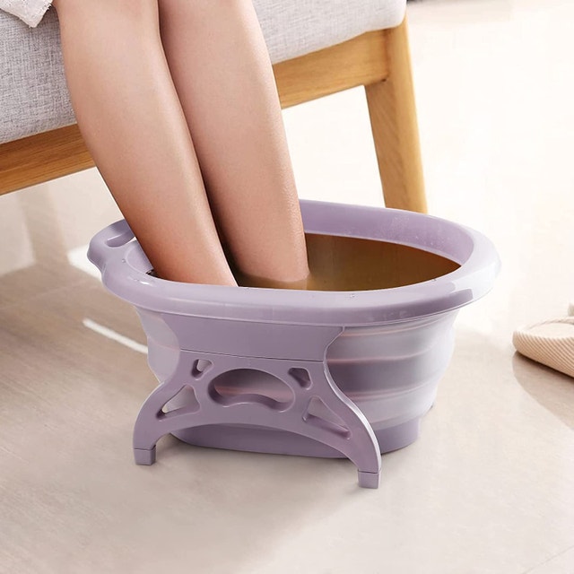 New Foot Spa Bath Tub with Massaging Rollers