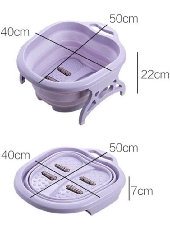 New Foot Spa Bath Tub with Massaging Rollers - photo 3