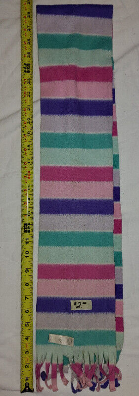 Kid's Winter Scarves - All Folded in Half
