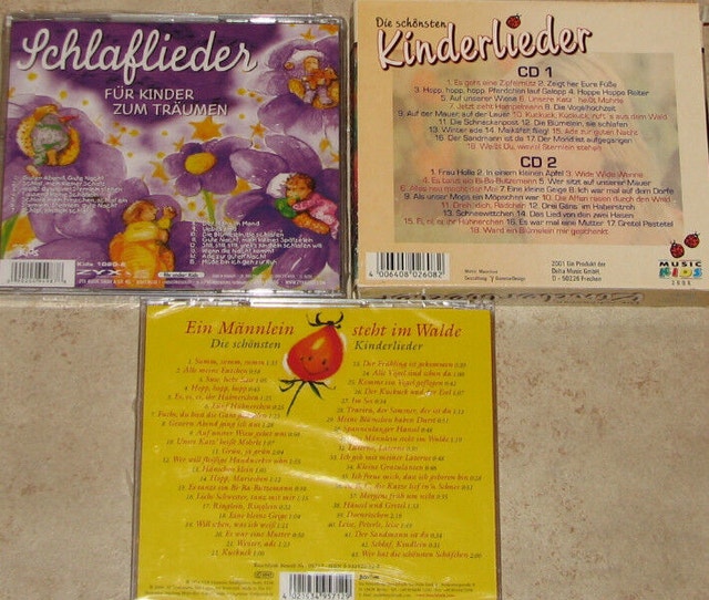 Qty 4 x German Children's Music CDs - photo 2