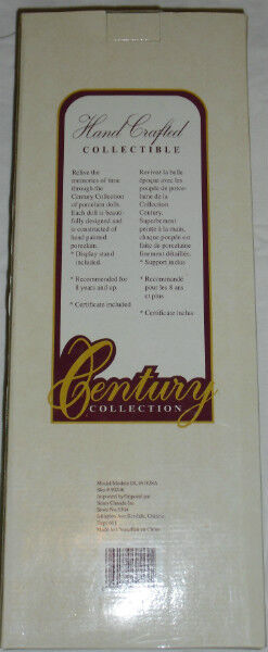 2x Century Collection Genuine Porcelain Dolls - NEW in Box - photo 2