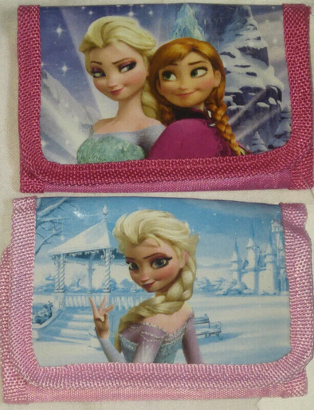 NEW Pink Disney Frozen Wallets (Anna, Elsa) - $4 each