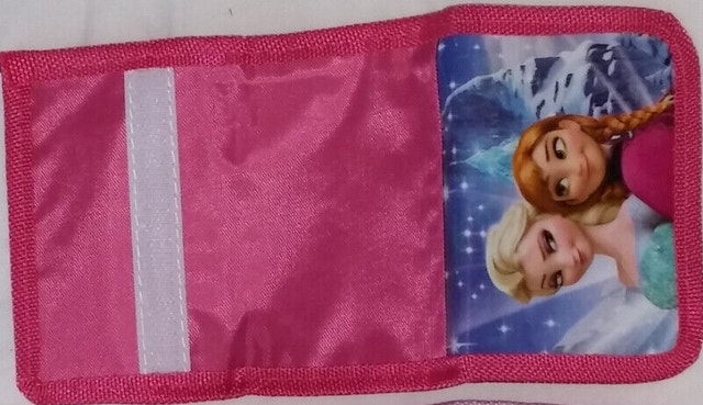 NEW Pink Disney Frozen Wallets (Anna, Elsa) - $4 each - photo 2