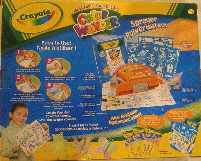 Qty 2 x Crayola Color Wonder Sprayer Kits in Box - photo 2