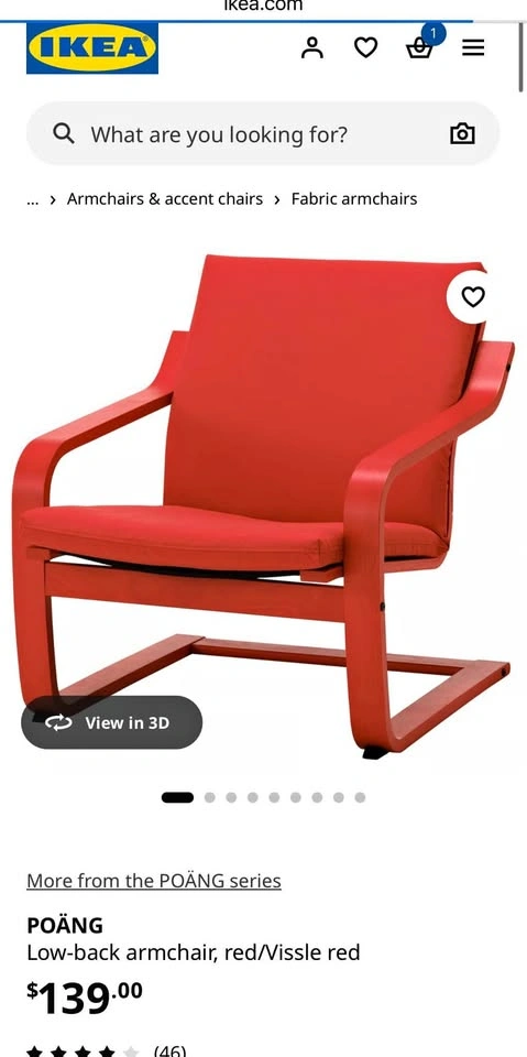 IKEA POÄNG armchair