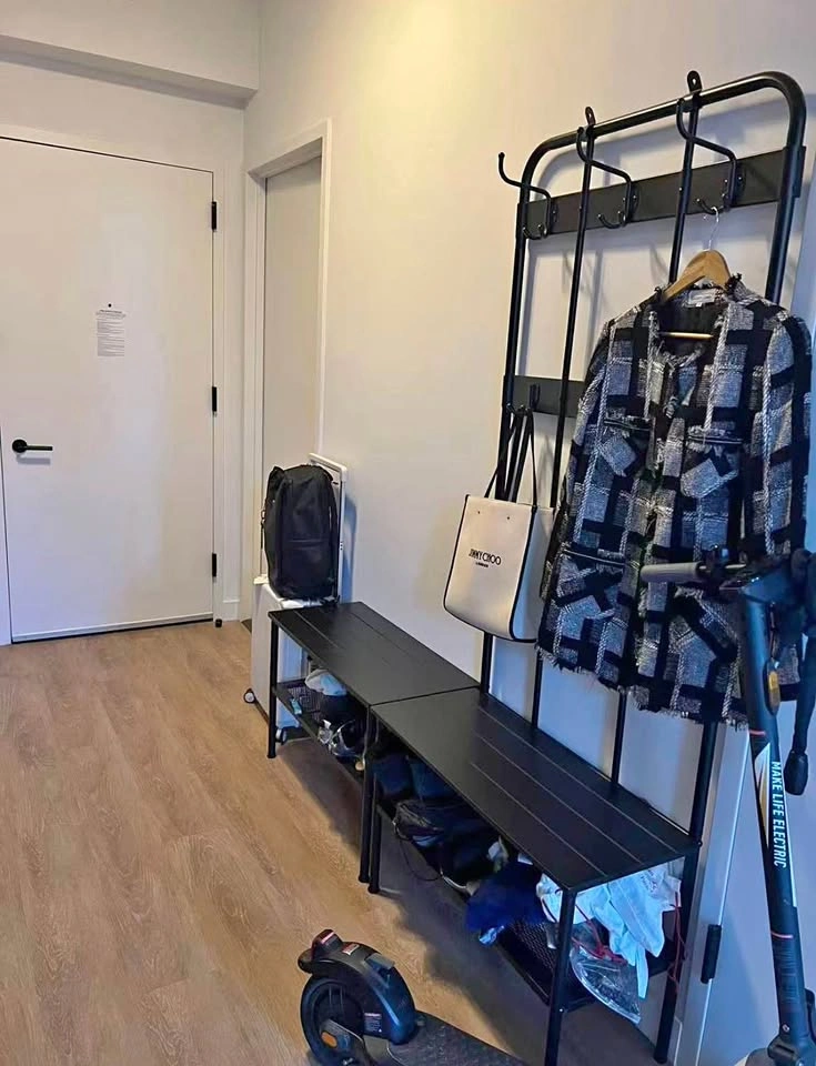 IKEA NIPÅSEN Coat Rack and Bench w shoe storage