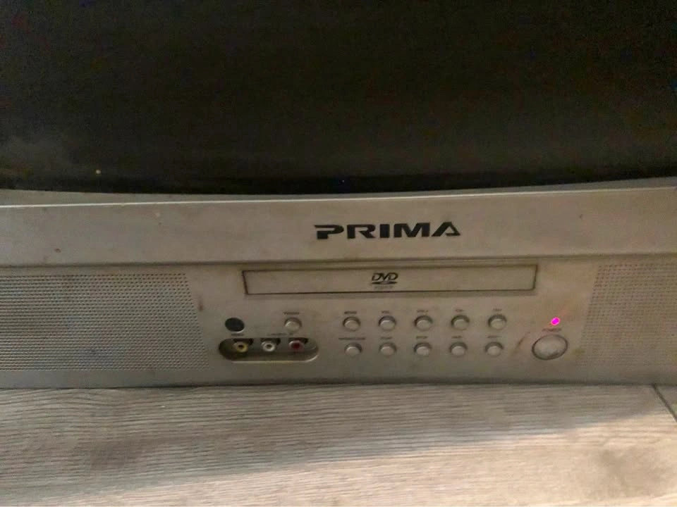 Prima CRT TV with DVD Built-In