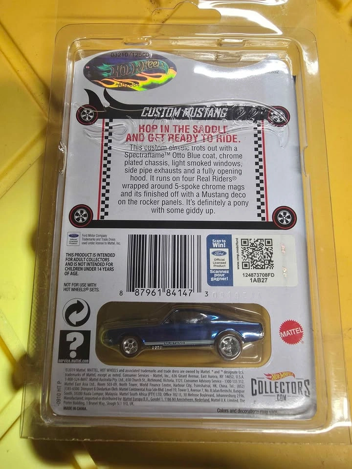 Hot wheels RLC custom Mustang - photo 2