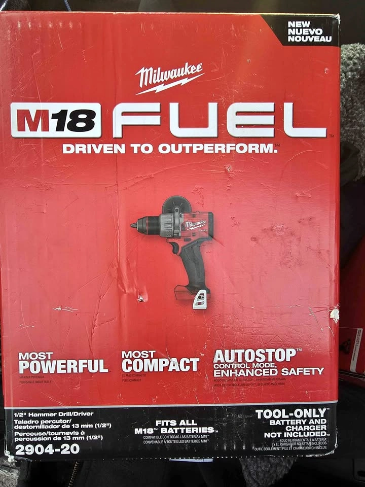 Milwaukee M18 Hammer Drill New