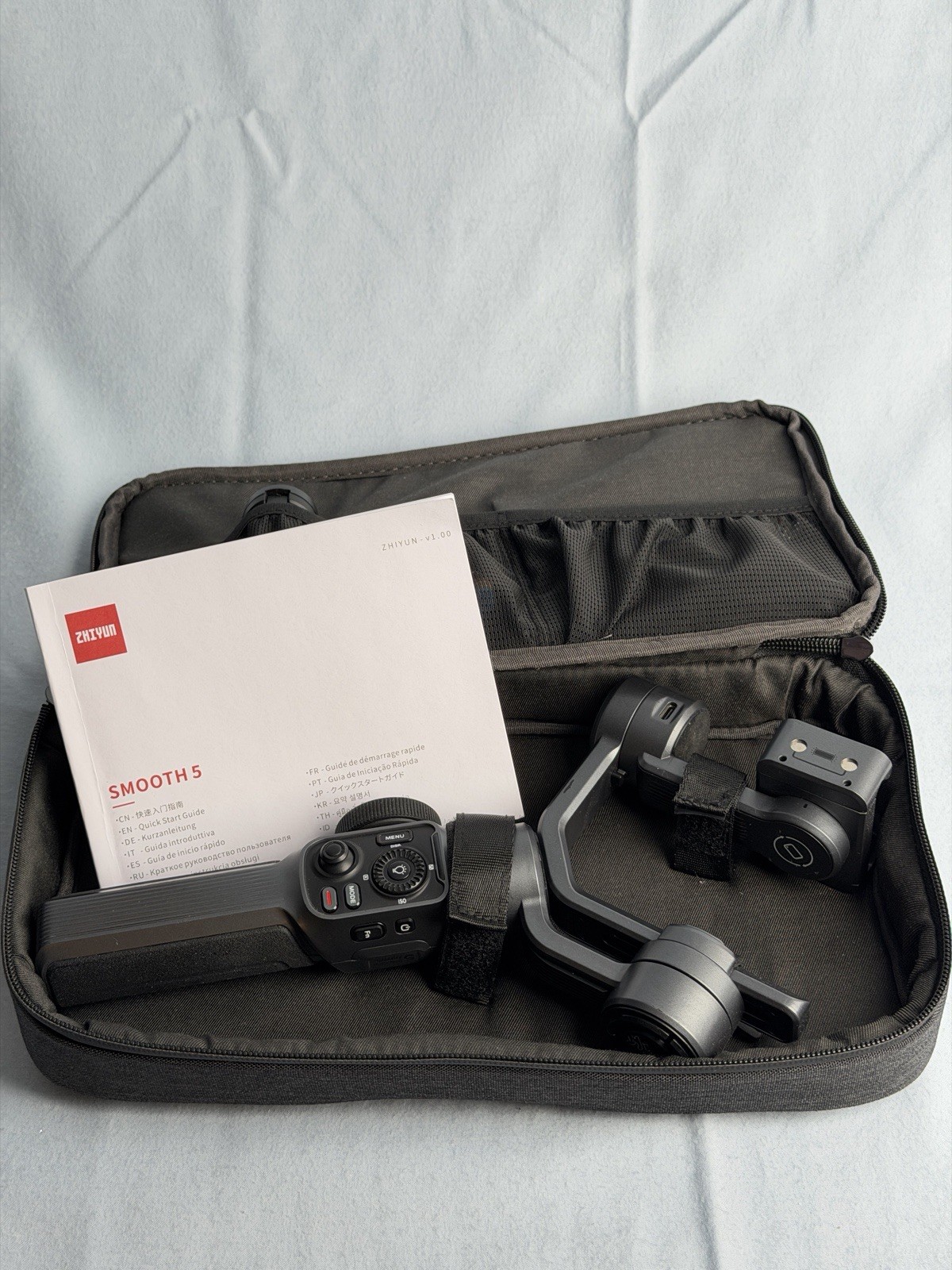 Zhiyun Smooth 5 Combo Gimbal Stabilizer - Like New - photo 3