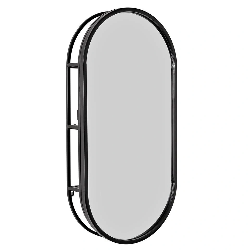 Oval Mirrored Medicine Cabinet (New in box)
