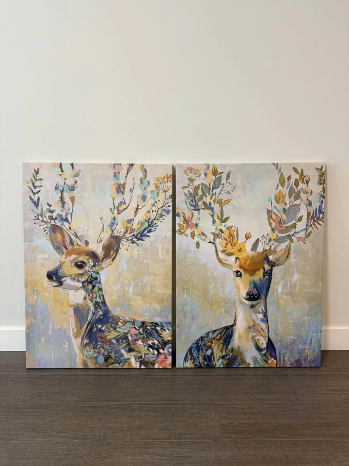 Deer Canvas Prints 2-pack - photo 2