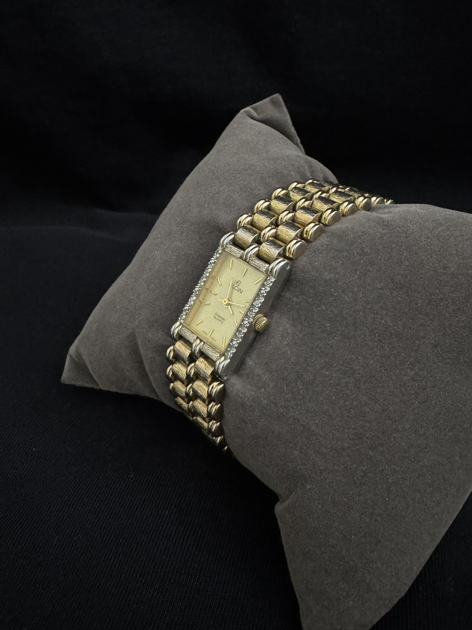 Elgin Diamond Quartz wristwatch - photo 4