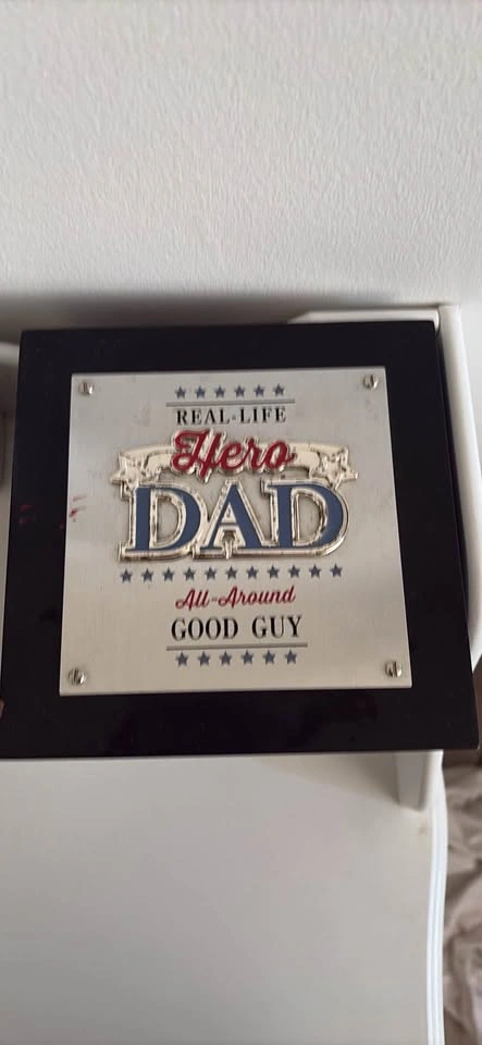 Real-Life Hero Dad Keepsake Box - photo 2