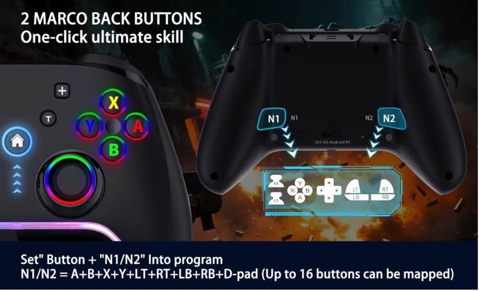 (New) Rechargeable Wireless Game Controller for iOS/iPhone/Andro - photo 4