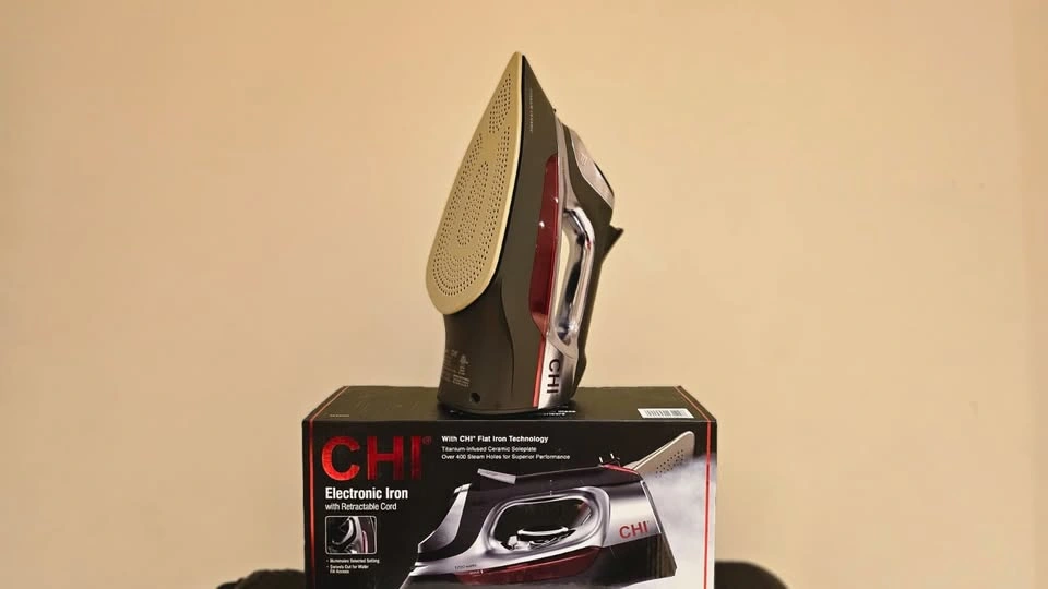 CHI Electronic Clothing Iron with Retractable Cord (Factory Serv - photo 5