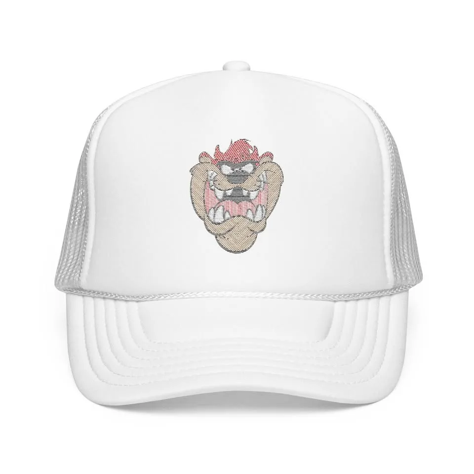 Embroidered Foam Trucker Hat with Wild Design image indicator(2)