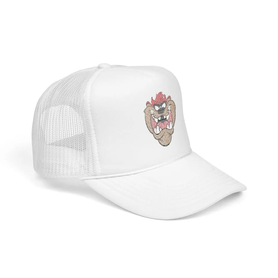 Embroidered Foam Trucker Hat with Wild Design image indicator(4)