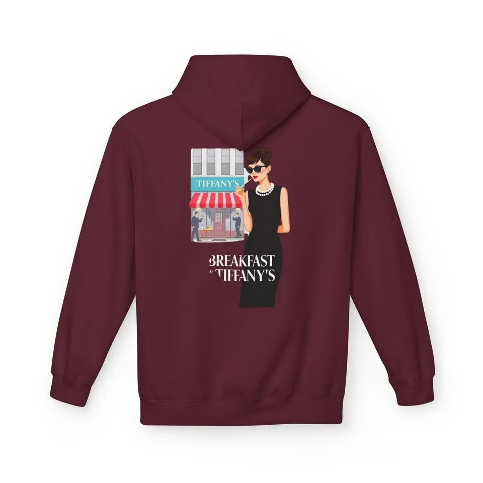 Breakfast at Tiffany's Fleece Hoodie image indicator(3)