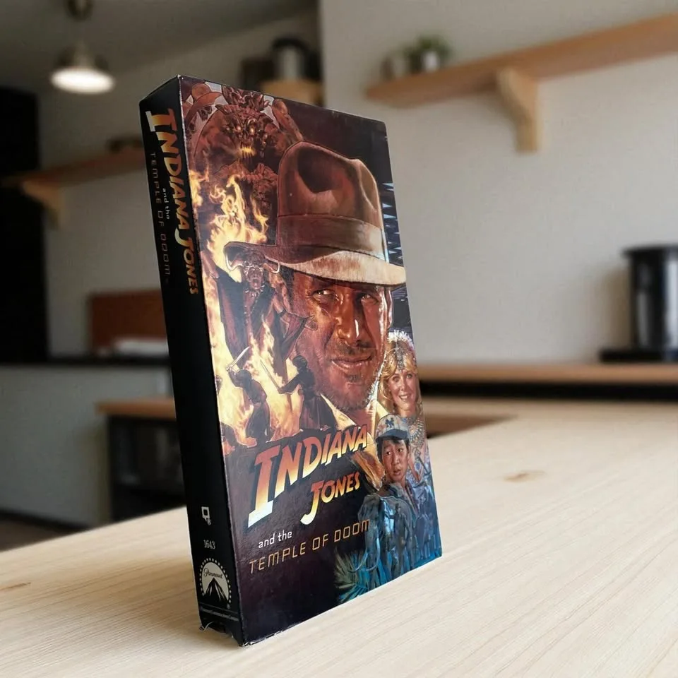 Indiana Jones Temple of Doom VHS image indicator(2)