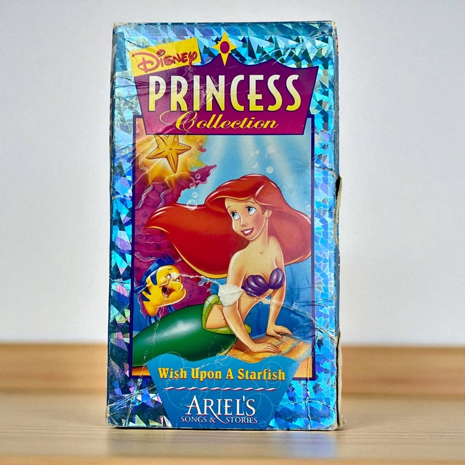 Ariel's Wish Upon a Starfish VHS 1994