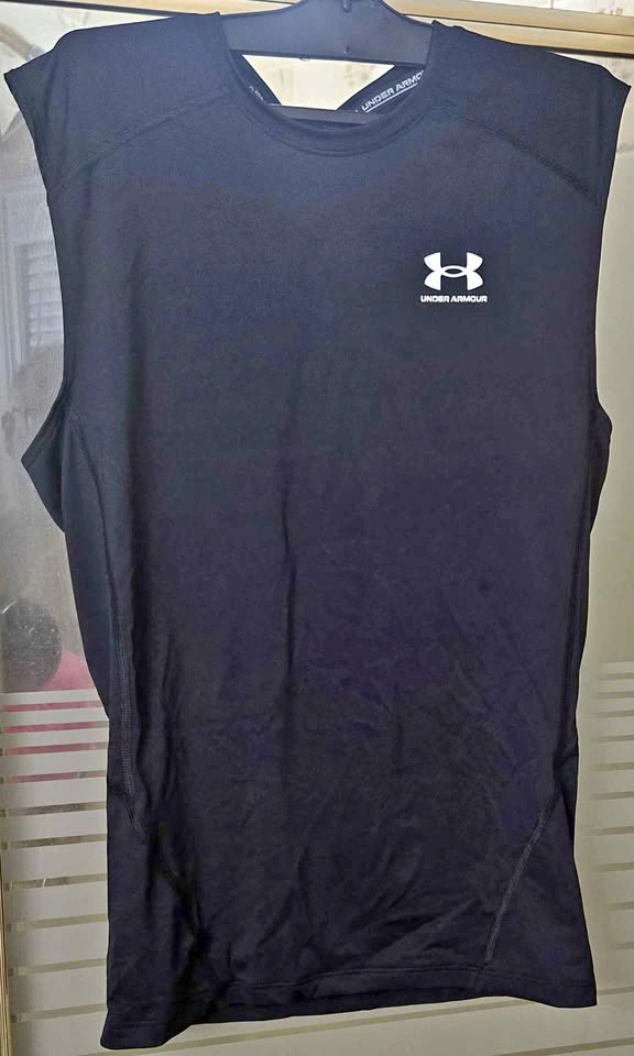 Men's Under Armour HeatGear Sleeveless Tank - Large