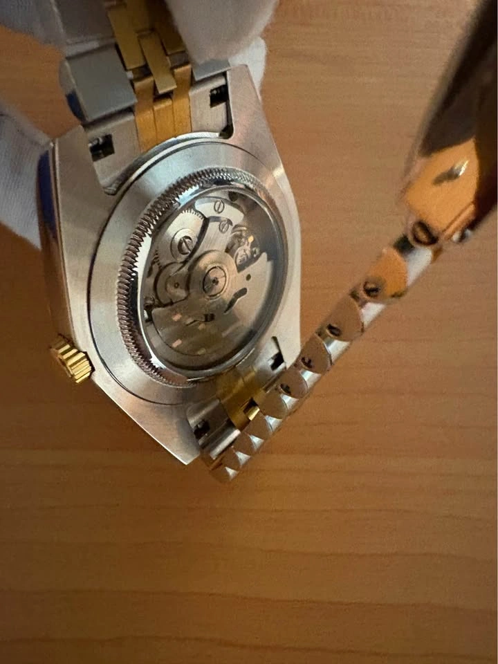 Custom Seiko Mod Automatic Watch - Two Tone 40mm - photo 4