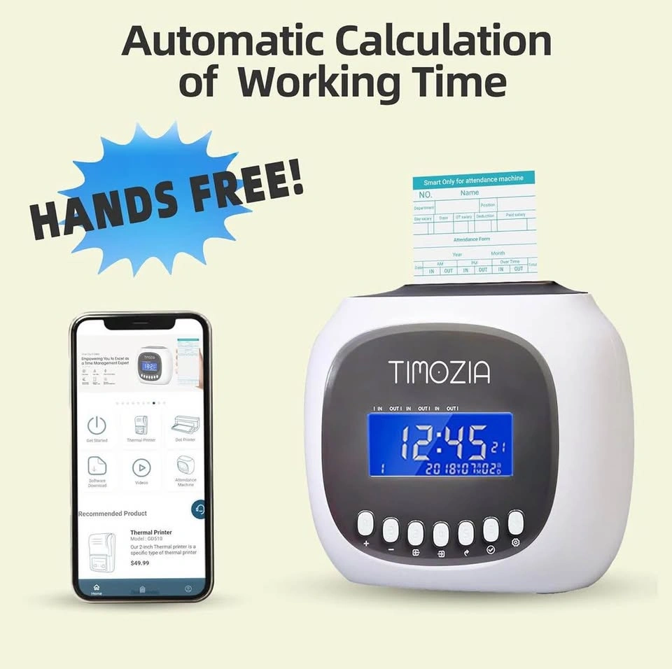 (New) Auto-Calculating Time Clock - photo 2