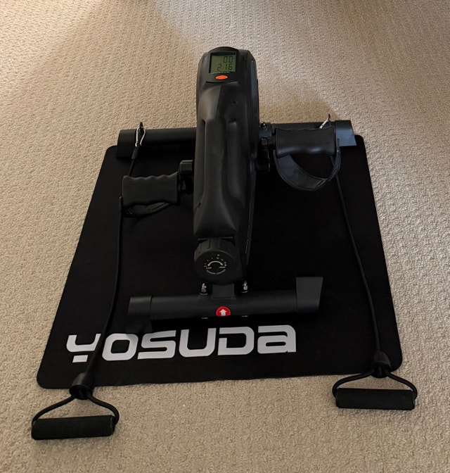 YOSUDA Under Desk Bike Pedal Exerciser – Like New