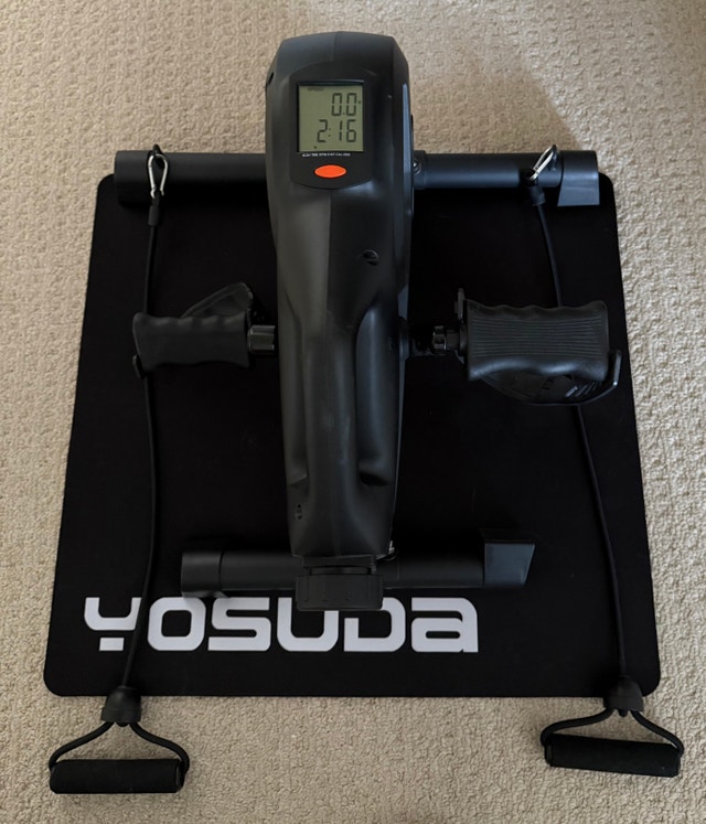 YOSUDA Under Desk Bike Pedal Exerciser – Like New - photo 2