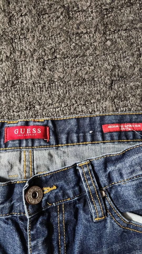 GUESS Men's Medium  Tapered Slim Jeans 34x32 - photo 3