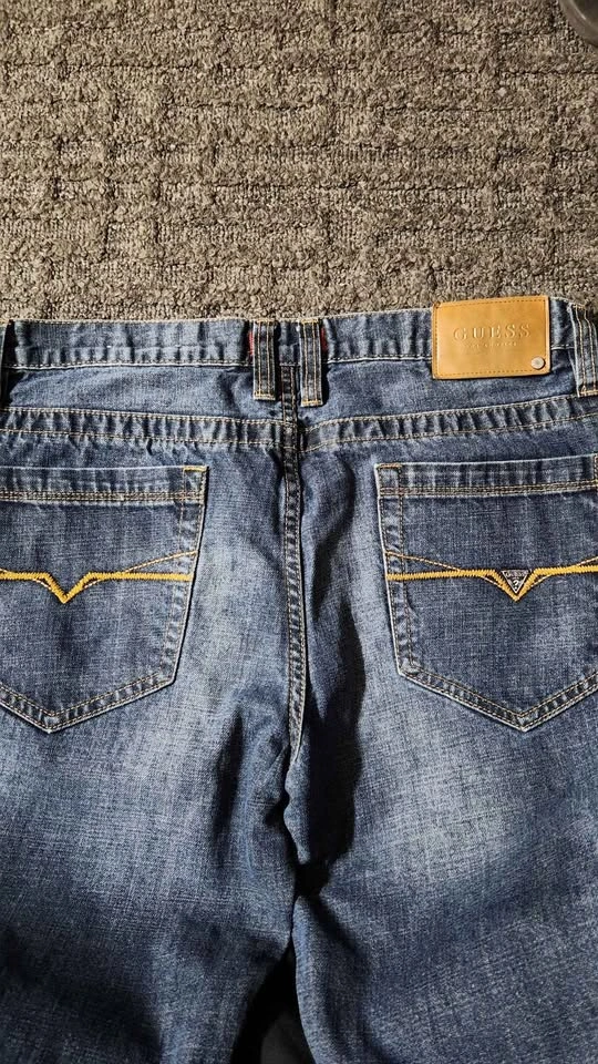 GUESS Men's Medium  Tapered Slim Jeans 34x32 - photo 5