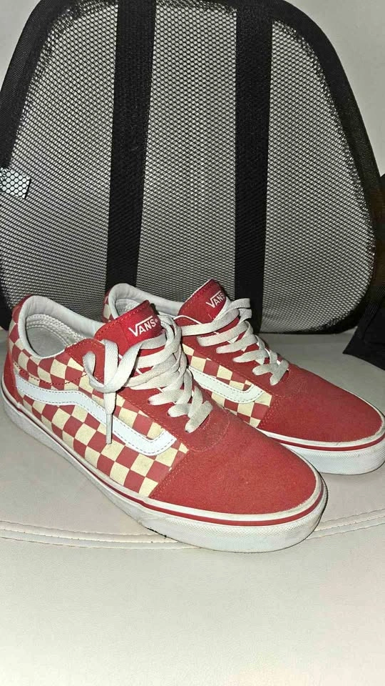 Vans Old Skool Checkerboard Shoes - Size 10