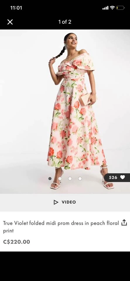 Floral dress - photo 3