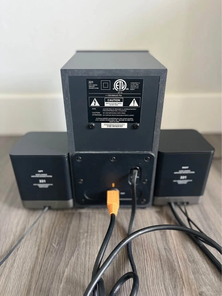 Altec Lansing Active Computer Speakers - photo 4