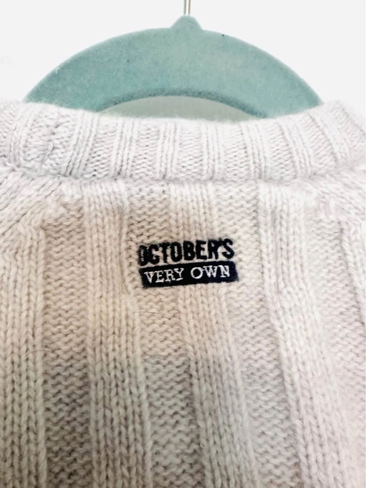 EUC Disney x OVO Sorcerer Mickey Knit Sweater Heather Grey Small - photo 4