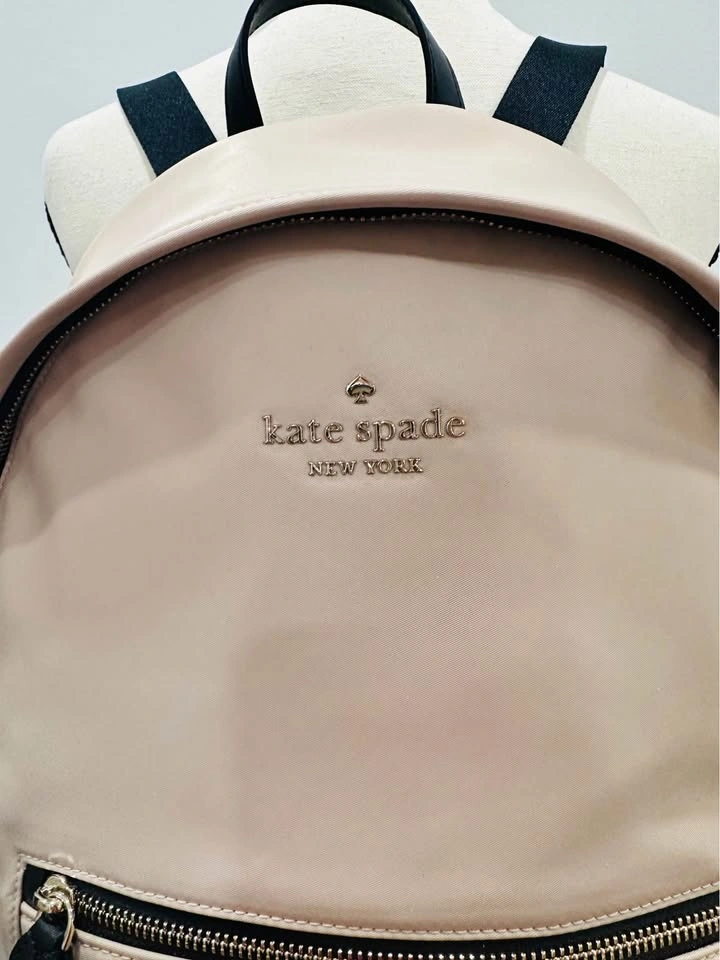 Kate Spade Chelsea Blush Pink Nylon Backpack NWOT - photo 3