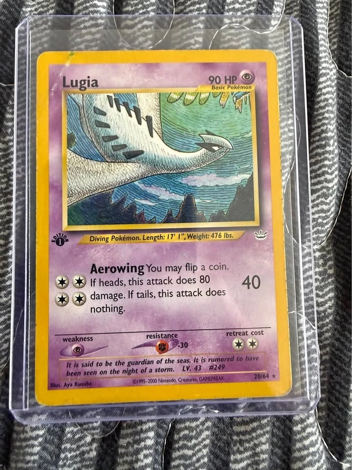 Lugia first edition Neo Revelations