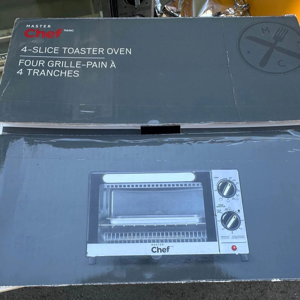 Master Chef 4 slice toaster oven - photo 2