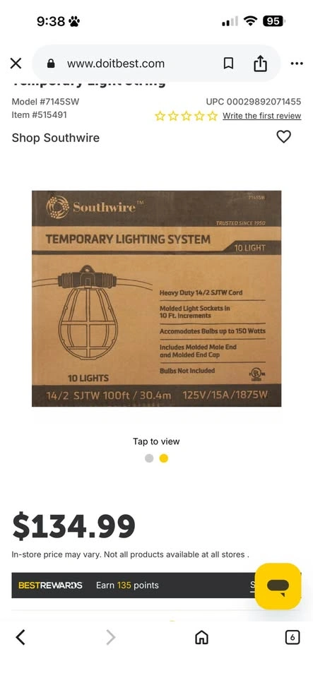 Southwire Temporary Lighting System - photo 3